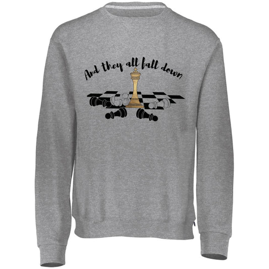And they all fall down "Ravenhood"  Dri-Power Fleece Crewneck Sweatshirt