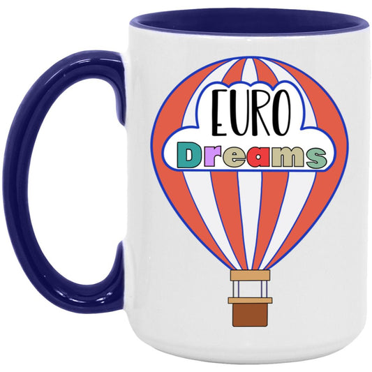 Euro Dreams  15oz Accent Coffee Mug