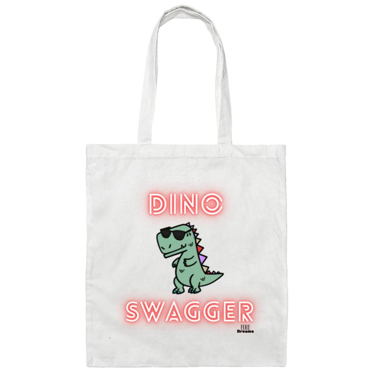 Dino Swagger/Euro Dreams Canvas Tote Bag