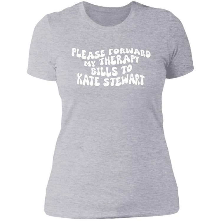 Kate Stewart Therapy Ladies' Boyfriend T-Shirt