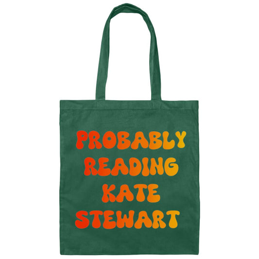 Probably Reading KS Canvas Tote Bag