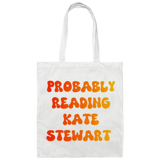 Probably Reading KS Canvas Tote Bag