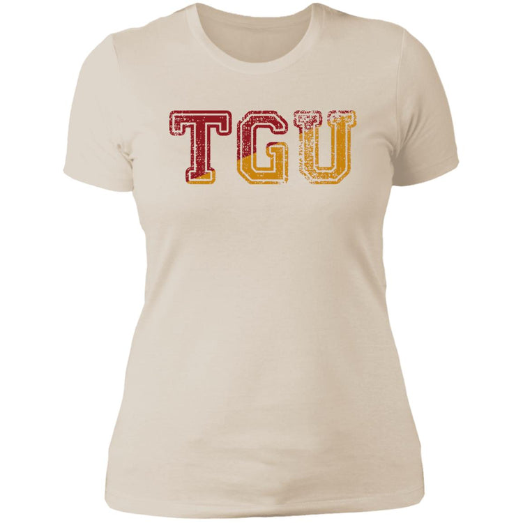TGU -Texas Grand University Ladies' Boyfriend T-Shirt