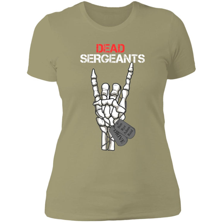 Dead Sergeants Band Tee Ladies' Boyfriend T-Shirt
