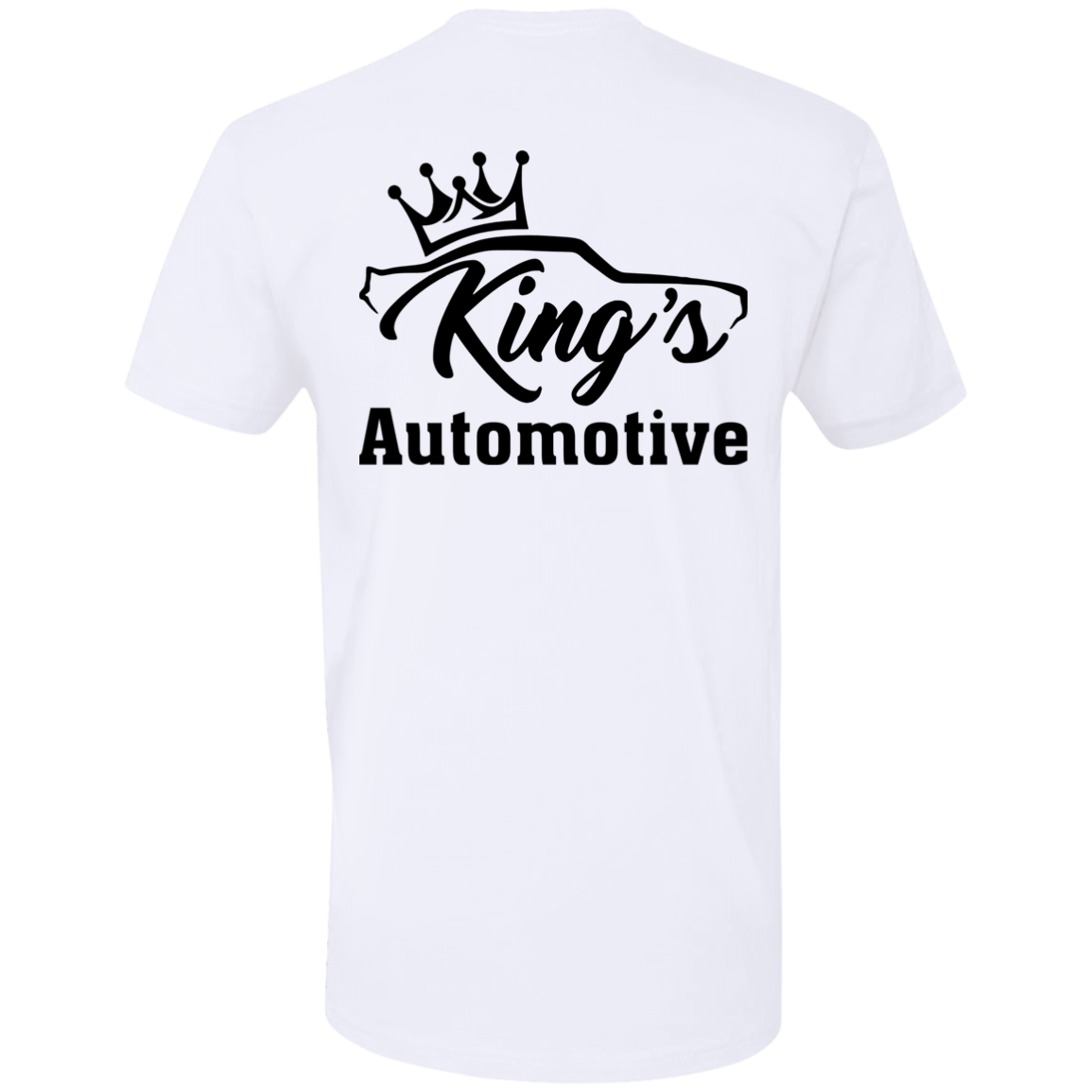 Kings Automotive TShirt Front & Back Dom