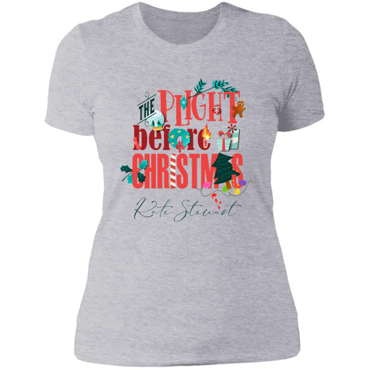 The Plight Before Christmas Ladies' Boyfriend T-Shirt