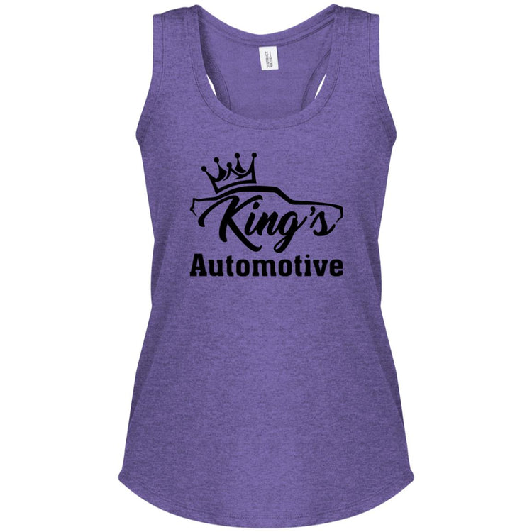 King's Automotive Tri Racerback Tank