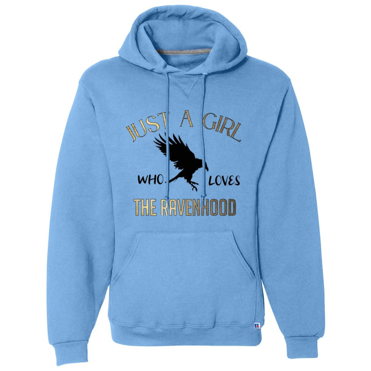 Just a Girl Who Loves The Ravenhood Dri-Power Fleece Pullover Hoodie