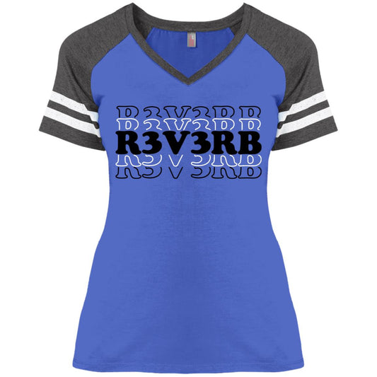 Reverb Ladies' Game V-Neck T-Shirt
