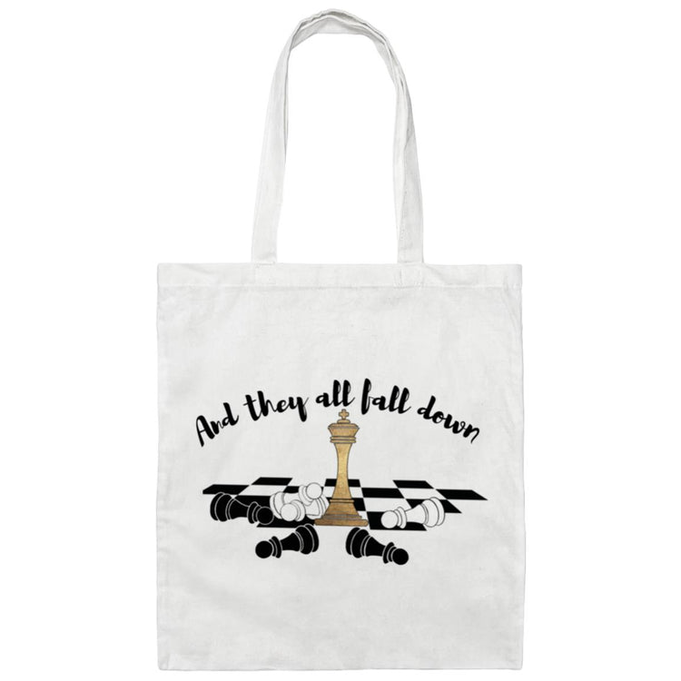 And they all fall down Canvas Tote Bag