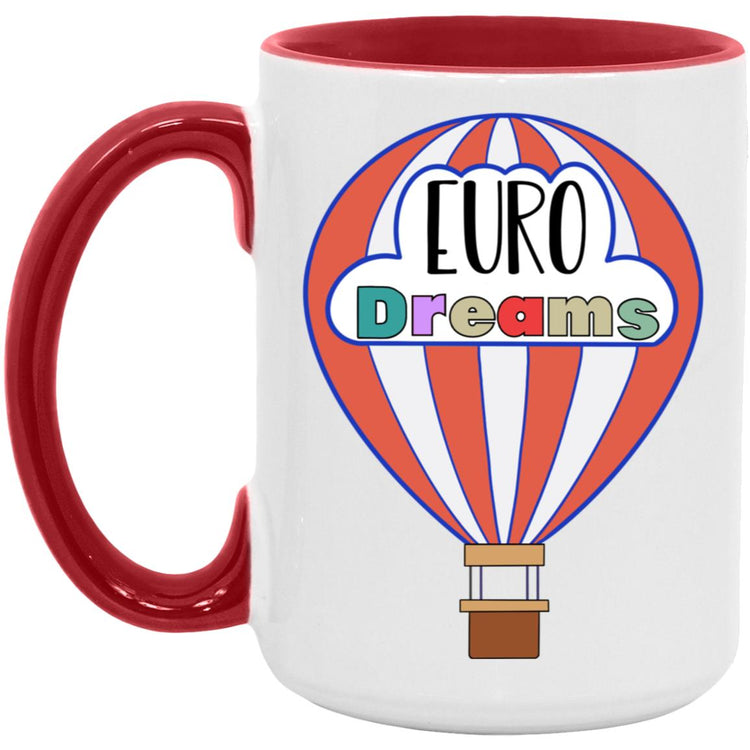 Euro Dreams  15oz Accent Coffee Mug