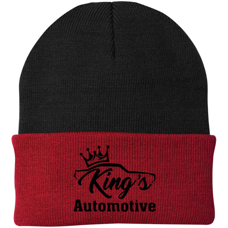 King's Automotive Embroidered Knit Beanie