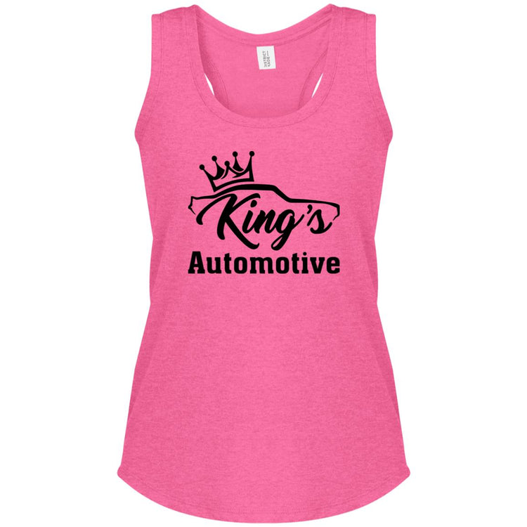 King's Automotive Tri Racerback Tank
