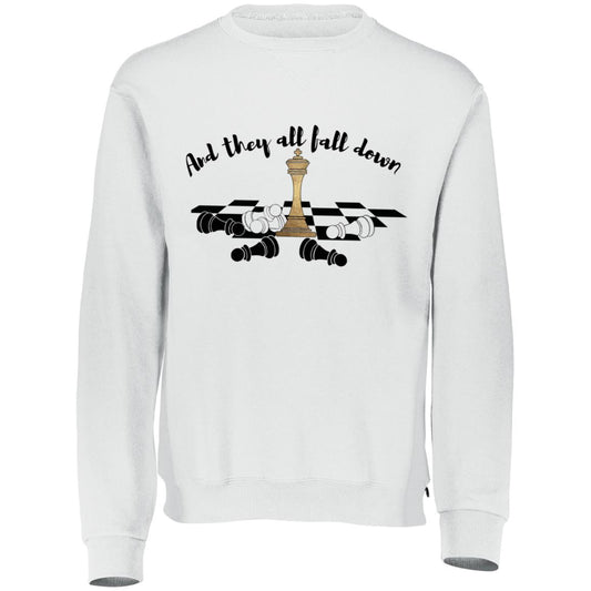 And they all fall down "Ravenhood"  Dri-Power Fleece Crewneck Sweatshirt