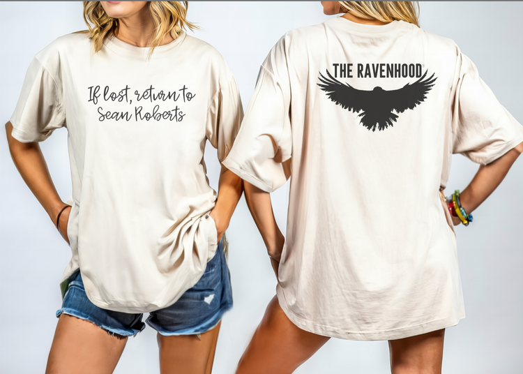 If Lost Return To Sean Roberts Premium Short Sleeve T-Shirt Front/Back