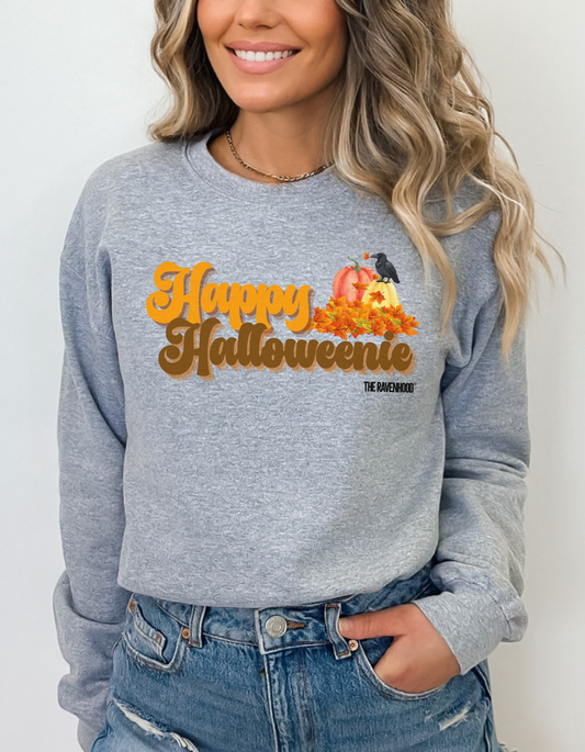 Happy Halloweenie The Ravenhood® Premium Sweatshirt