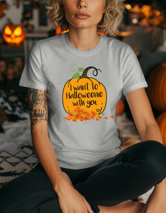 I Want To Halloweenie With You The Ravenhood® Premium Unisex Shirt