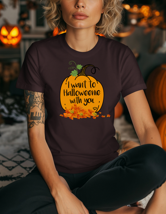 I Want To Halloweenie With You The Ravenhood® Premium Unisex Shirt