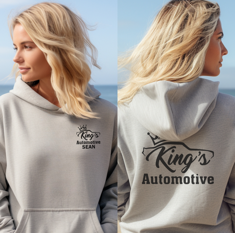 Kings Automotive Pullover Hoodie- SEAN