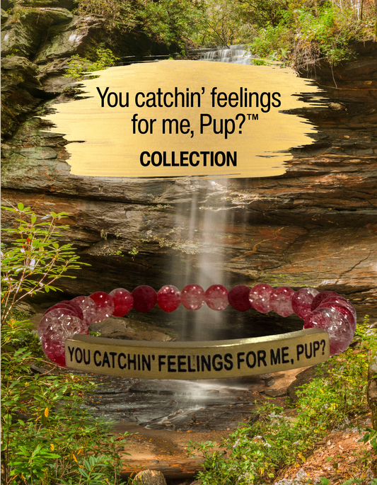You Catchin' Feelings For Me, Pup?™ Aromatherapy Bracelet
