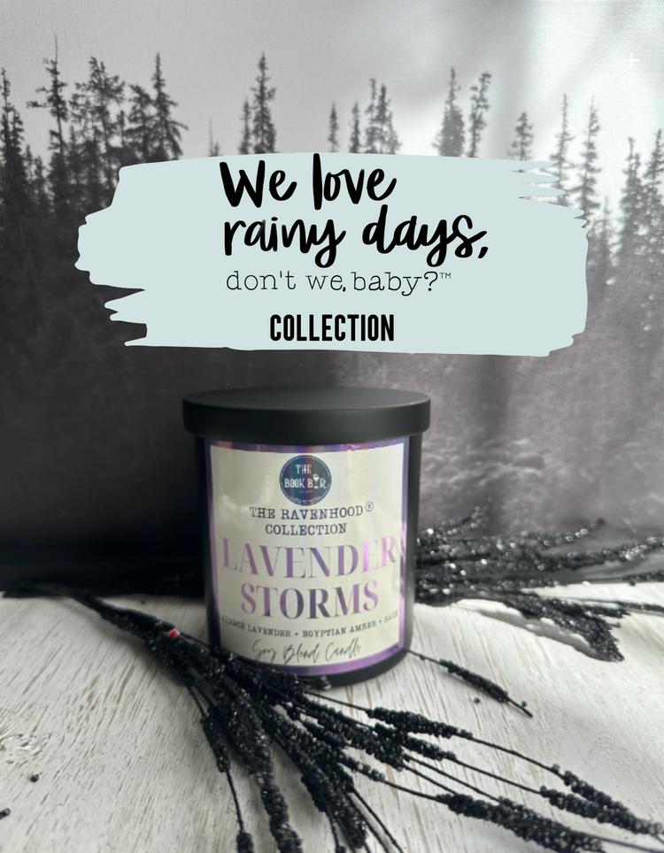 We Love Rainy Days, Don't We Baby™ Lavender Storms 10 oz Candle