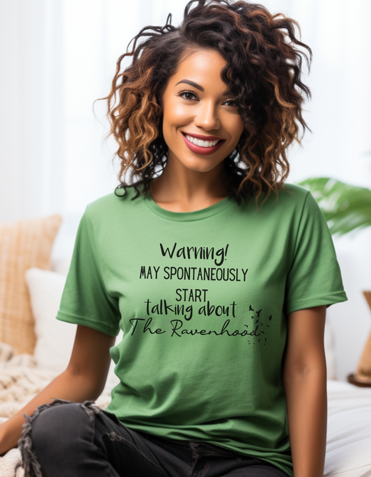Warning The Ravenhood® Premium T-shirt