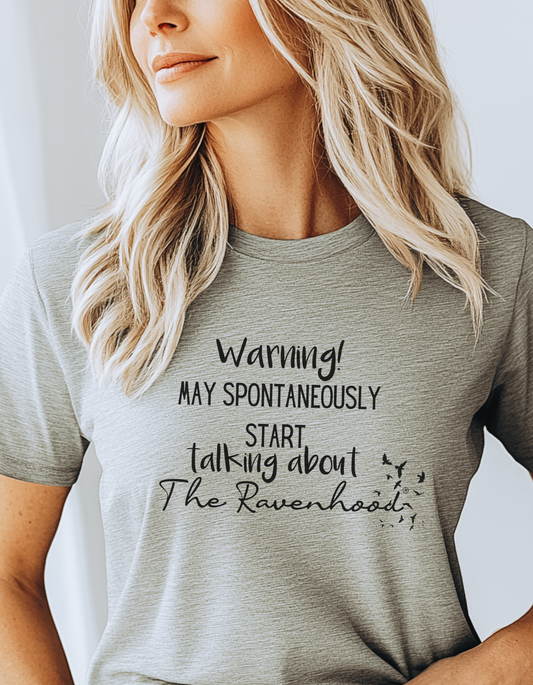 Warning The Ravenhood® Premium T-shirt
