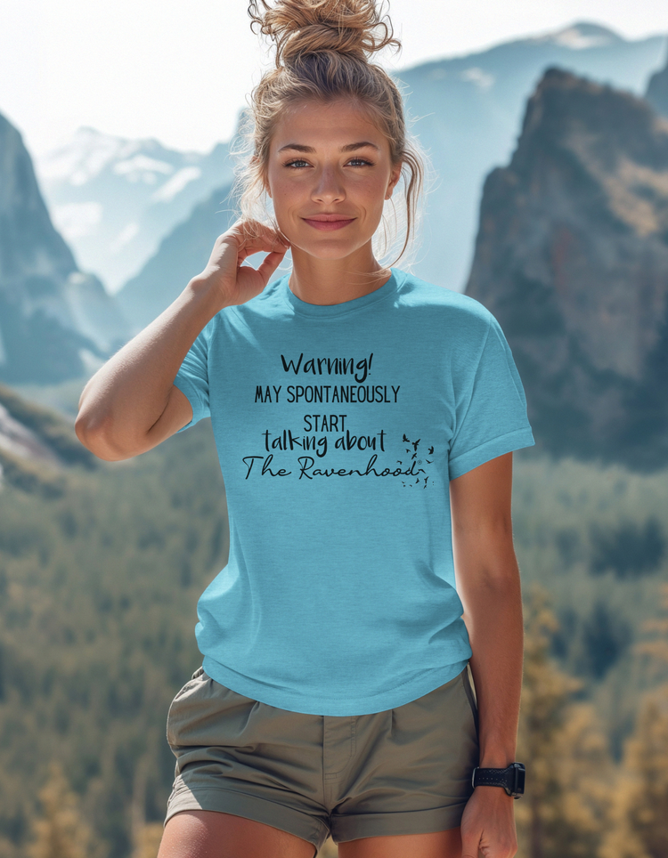 Warning The Ravenhood® Premium T-shirt
