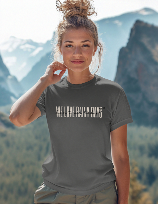 We Love Rainy Days, Don't We Baby?® Inlay Premium Shirt