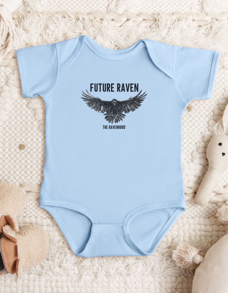 Future Raven Baby Onesie