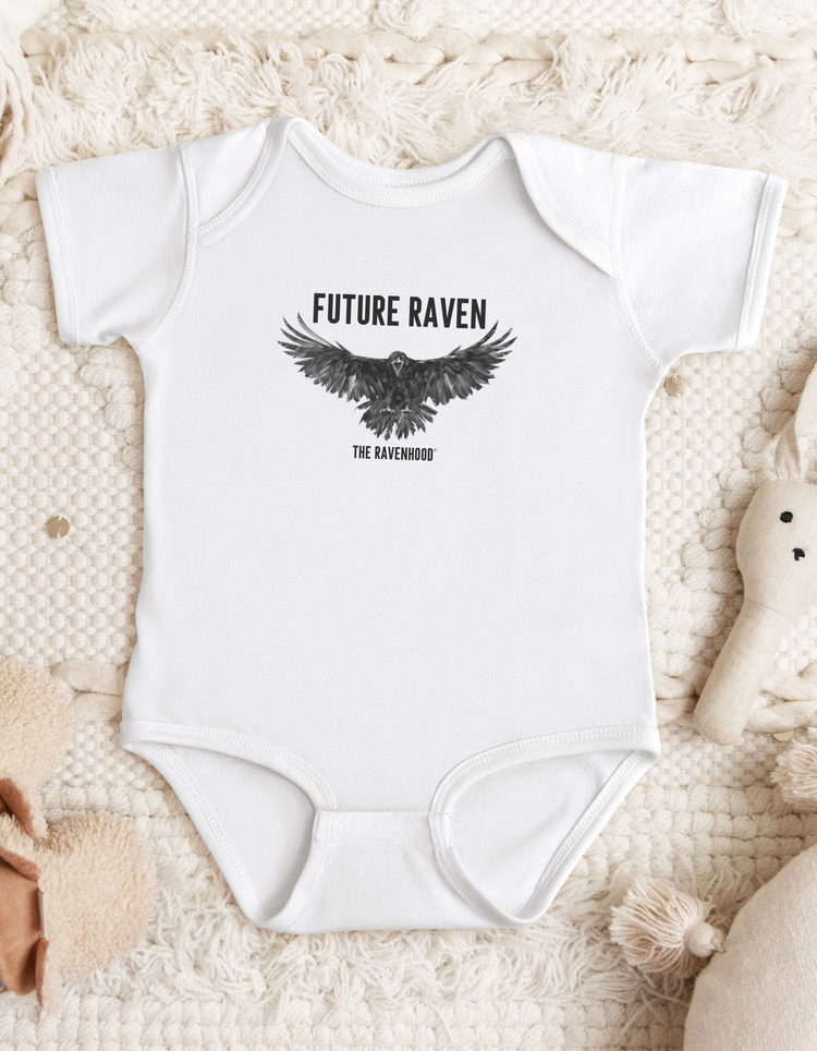 Future Raven Baby Onesie