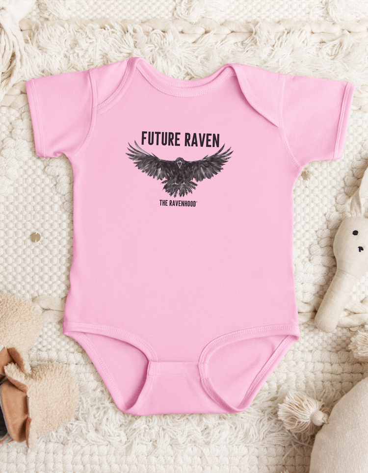 Future Raven Baby Onesie