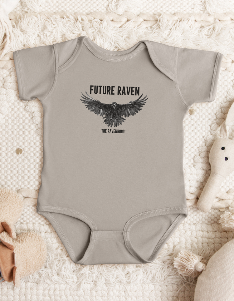 Future Raven Baby Onesie