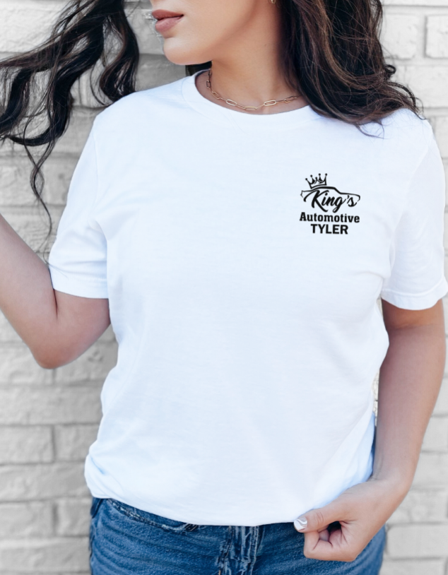 TYLER - Kings Automotive - Premium T-Shirt Front & Back