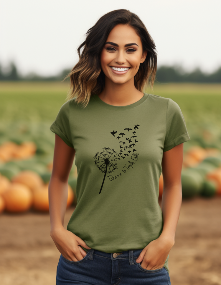 Take me to Triple Falls with Dandelion Premium T-Shirt