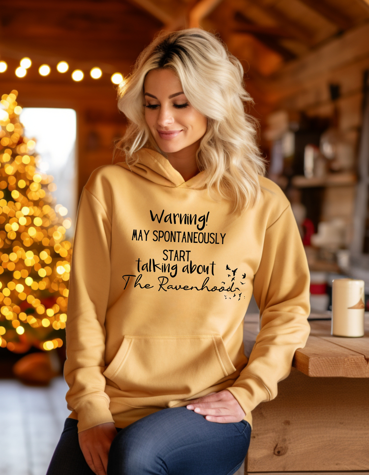 Warning May Start Premium Hoodie