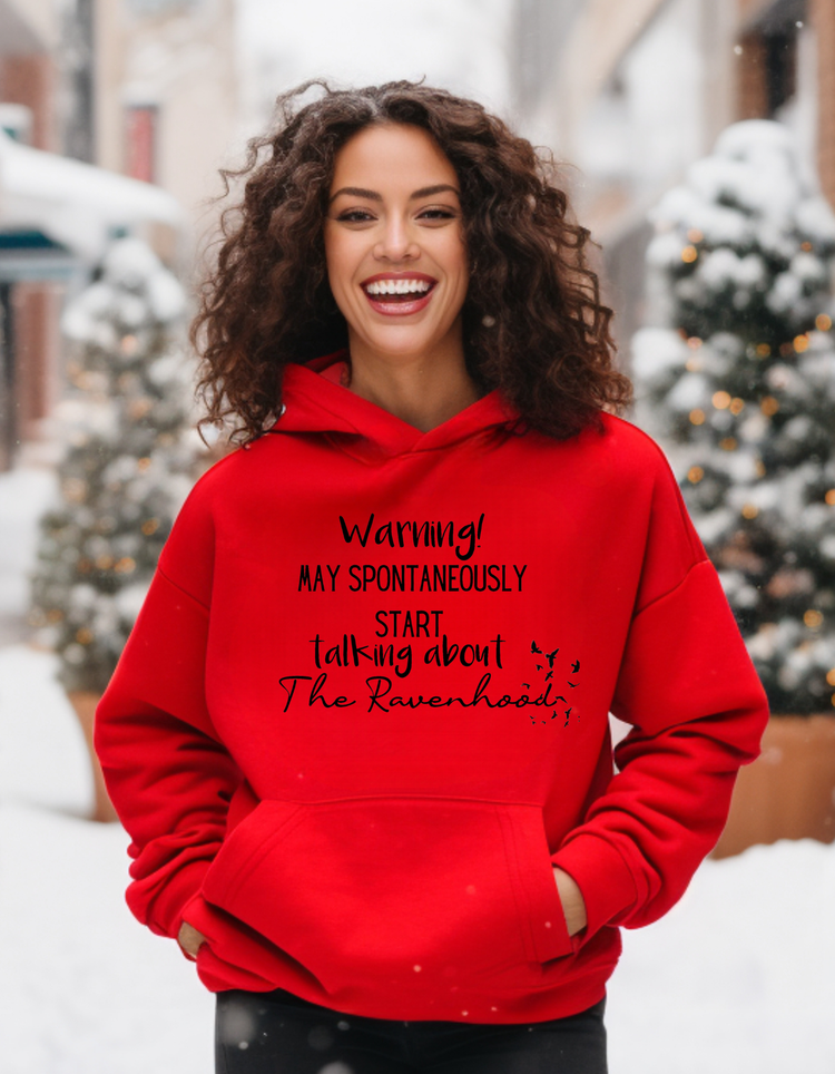 Warning May Start Premium Hoodie