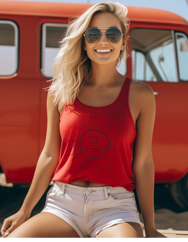 Boys of Summer Racerback Tank Top
