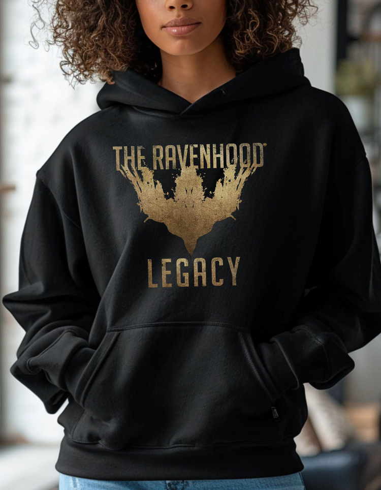 The Ravenhood® Legacy Pullover Hoodie - Gold