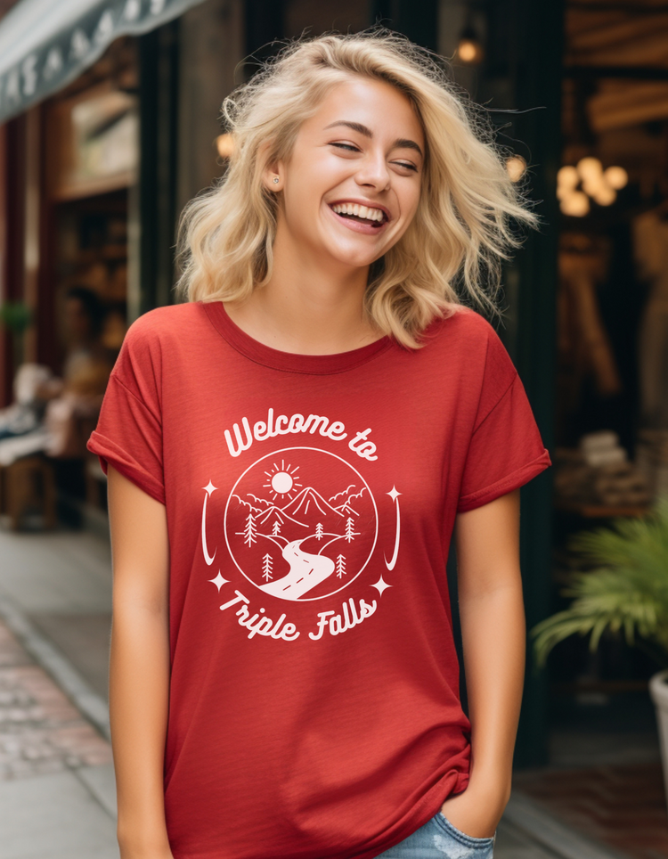 Welcome to Triple Falls Premium T-Shirt