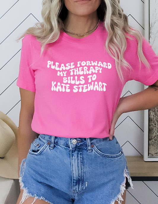 Kate Stewart Therapy Ladies' Boyfriend T-Shirt