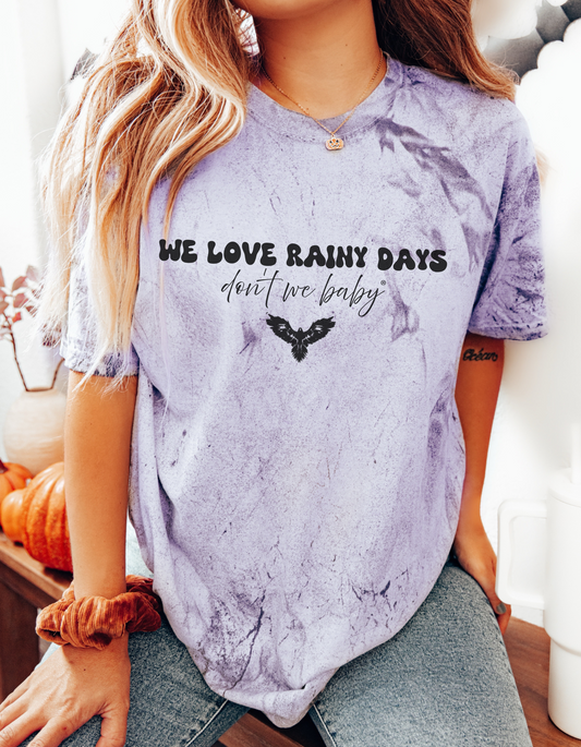 We Love Rainy Days Don't We Baby® Colorblast Premium T-Shirt