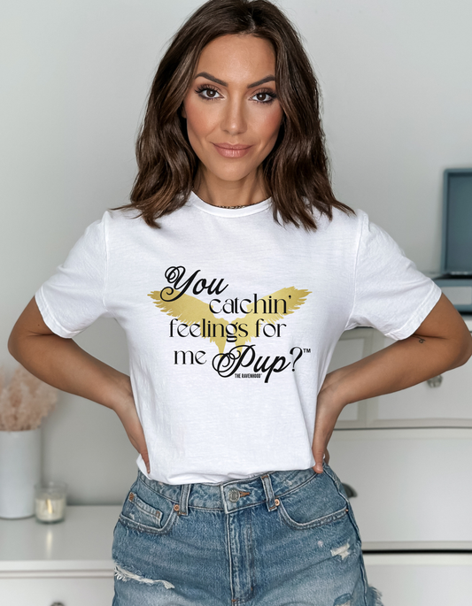 You Catchin' Feelings For Me Pup?™ Women's Softstyle Tee