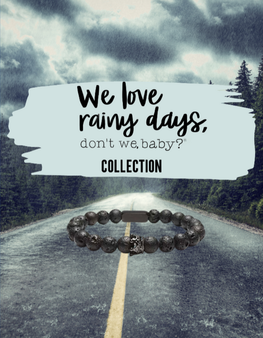 We love rainy days, don’t we baby?® Lavender Storms Aromatherapy Bracelet